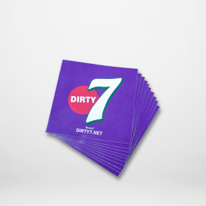 Dirty7 Sticker - 25 Stk.